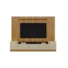 Painel Home Nicho Ripado Theater Monaco Valdemoveis Cinamomo/off White - 1