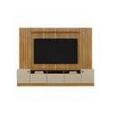 Ver imagem 1 de Painel Home Nicho Ripado Theater Monaco Valdemoveis Cinamomo/off White
