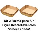 Ver imagem 2 de Kit com 100 Unidades de Forma Descartável Air Fryer