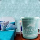 Ver mais imagens de Cimento Queimado com Efeito Perolizado Decora Fácil 1kg - Baby Green