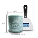 Ver imagem 6 de Cimento Queimado com Efeito Perolizado Decora Fácil 1kg - Baby Green