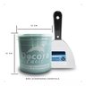 Cimento Queimado com Efeito Perolizado Decora Fácil 1kg - Baby Green - 6