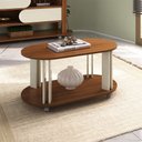 Ver imagem 1 de Mesa de Centro Mundi 100% Mdf Cedro/off White Artely Móveis