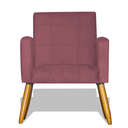 Ver imagem 2 de Poltrona Decorativa Nina Pês Palitos - Rosê