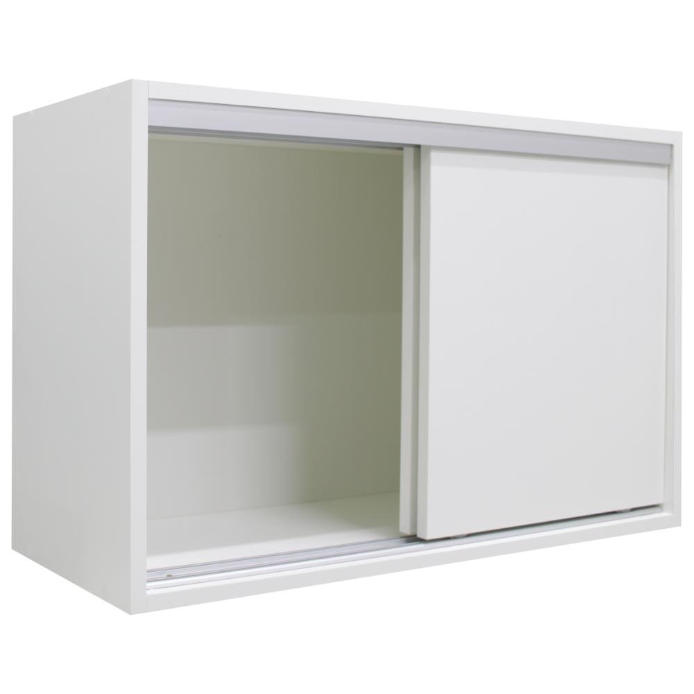 Armário Aéreo Multiuso 70cm 2 Portas de Correr 100% Mdf - 4