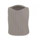 Ver imagem 1 de Vaso Decorativo Cinza Irregular 3d 14cm