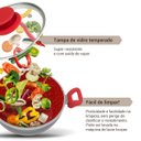 Ver imagem 7 de Panela Philco Ppn24a Redstone com Tampa de Vidro 4,6l Bivolt