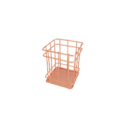 Porta Canetas, Pincéis e Objetos Metal Rose 9,5 cm - 5