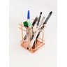 Porta Canetas, Pincéis e Objetos Metal Rose 9,5 cm - 4