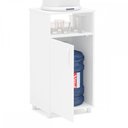 Ver imagem 6 de Armário de Cozinha para Bebedouro Diamantino 1 Porta Branco - Pnr Móveis