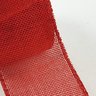 Fita Natalina Juta Vermelha 6,3cmx9,1m Natal Decorativa - 5