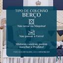 Ver imagem 7 de Enxoval Berço 11 Peças Menino Realeza Bordado com Mosquiteiro:marinho