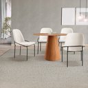 Ver imagem 1 de Conjunto de Mesa Cone 120cm e 4 Cadeiras Maya Nude