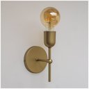 Ver mais imagens de Arandela Parede Cabeceira Quarto e Lavabo Champagne Fosco