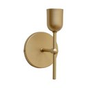 Ver imagem 3 de Arandela Parede Cabeceira Quarto e Lavabo Champagne Fosco