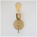 Ver imagem 5 de Arandela Parede Cabeceira Quarto e Lavabo Champagne Fosco