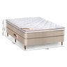 Cama Box com Colchão Casal Mola Ensacada Híbrido Revolution 138 Bege Castor - 4