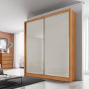 Ver imagem 4 de Guarda Roupa Casal Toledo Plus 2 Portas 3 Gavetas Cinamomo Fendi - Novo Horizonte