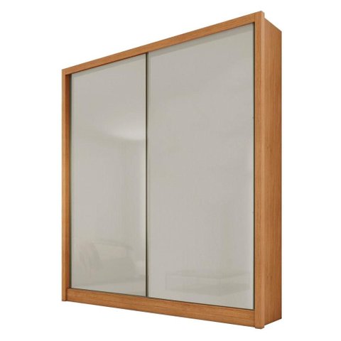 Guarda Roupa Casal Toledo Plus 2 Portas 3 Gavetas Cinamomo Fendi - Novo Horizonte