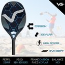 Ver mais imagens de Raquete de Beach Tennis Evolution Kevlar Carbon Vg Plus
