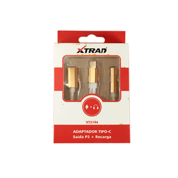 Adaptador Tipo C para P2 Fones de Ouvido Carga e Áudio Xtrad Xt2144 - 2