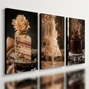 Ver imagem 1 de Kit 3 Quadro Decorativo Confeitaria Bolo Padaria Doceria E2 40x28cm