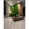 Kit 20 Placas Painel Jardim Vertical Artificial Revestimento Parede Decoratição Impermeavel Inverno - 6