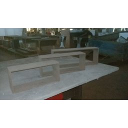 Kit 3 Nichos Retangulares - 60x22, 50x20, 40x18 X 120:branco - 1