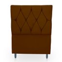 Ver imagem 1 de Cabeceira Estofada para Cama de Solteiro 90 Athena Suede