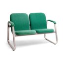 Ver imagem 1 de Sofá 2 Lugares Ramses Verde Design Office Móveis
