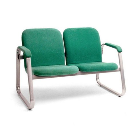 Sofá 2 Lugares Ramses Verde Design Office Móveis