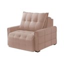 Ver imagem 2 de Poltrona do Papai Retrátil e Reclinavel Dubai 1,30m Veludo - Fortbello Estofados