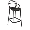 Ver imagem 4 de Kit 2 Banquetas Allegra Masters Altas Cozinha Bar Pretas