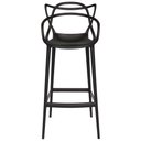 Ver imagem 3 de Kit 2 Banquetas Allegra Masters Altas Cozinha Bar Pretas