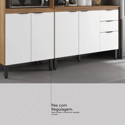 Cozinha Completa Firenze 04 Peças 10 Portas e 02 Gavetas  - 9