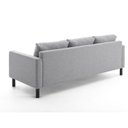 Ver mais imagens de Conjunto Sofá 3 Lugares com Puff Baú 120cm e Bandeja Antúrio CabeCasa MadeiraOriginals