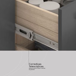 Cozinha Completa Firenze 04 Peças 10 Portas e 02 Gavetas  - 10