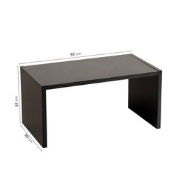 Conjunto Sofá 3 Lugares com Puff Baú 1200cm e Bandeja Antúrio CabeCasa MadeiraMadeira - 4