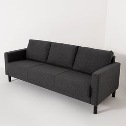 Conjunto Sofá 3 Lugares com Puff Baú 1200cm e Bandeja Antúrio CabeCasa MadeiraMadeira - 6