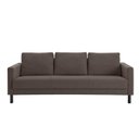 Ver imagem 5 de Conjunto Sofá 3 Lugares com Puff Baú 120cm e Bandeja Antúrio CabeCasa MadeiraOriginals Marrom