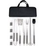 Kit Churrasco Inox Maleta Premium Churrasqueiro Profissional 20 Unidades - Acompanha Estojo com Alça - 6