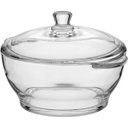 Ver imagem 2 de SALADEIRA 14x22x22cm 1,5L VIDRO TRANSPARENTE COM TAMPA