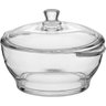 SALADEIRA 14x22x22cm 1,5L VIDRO TRANSPARENTE COM TAMPA - 2