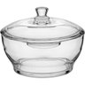 SALADEIRA 14x22x22cm 1,5L VIDRO TRANSPARENTE COM TAMPA - 3