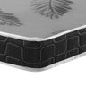 Colchão Viúvo Espuma D20 Querubin 128x188x12 Dupla Face Liso Preto - 2