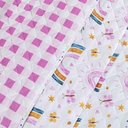 Ver imagem 5 de Kit Cobre Leito Colcha Joy Kids Solteiro Infantil 2 Peças Micropercal 200 Fios - Rainbow - 100%