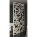 Ver imagem 2 de Painel Vazado Divisória Mdf Waimea Branco - 0,90x2,40m