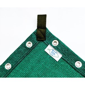 Tela Decorativa Sombrite Verde 90% 4x6 Bainha e Ilhós