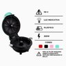 Mini Máquina Bolo Caseiro Antiaderente Portátil 110v Verde - 4