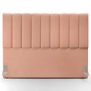 Ver imagem 3 de Cabeceira Cama Box King 195 cm Dália W01 Linho Rosê - Lyam Decor